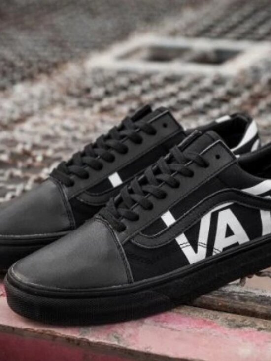 Vans Old Skool Black/White Women's Shoes Size 6 / Men's 4.5 - Picture 3 of 4